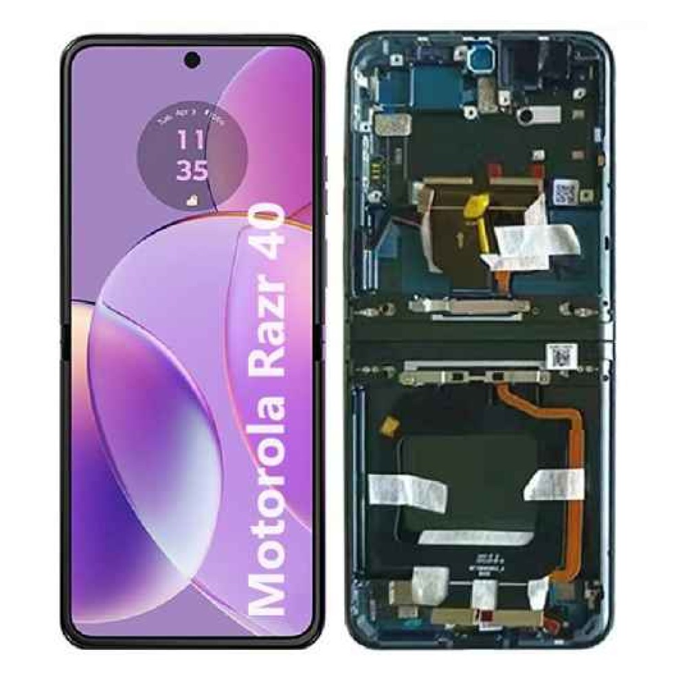 Organic Screen Replacement For Motorola Razr 40 & Razr 40 Ultra - 6.9 Inch LCD With Repair Tools